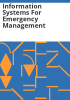 Information_systems_for_emergency_management