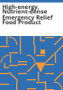 High-energy__nutrient-dense_emergency_relief_food_product