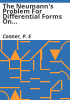 The_Neumann_s_problem_for_differential_forms_on_Riemannian_manifolds