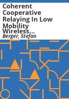 Coherent_cooperative_relaying_in_low_mobility_wireless_multiuser_networks